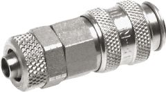 Snelkoppeling (DN2,7) 6/4 mm slang, RVS303