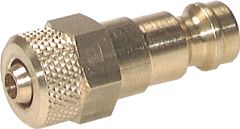 Insteeknippel (DN5) 6/4 mm slang, Messing