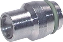 Plug voor snijringkoppelingen 10L/10S Dichtkegel met O-ring met NBR O-ring, Staal verzinkt
