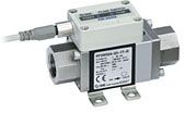 Flowsensor 50 tot 250 l/min, 1 tot 5 volt uitgangssignaal, G1.1/4" binnendraad