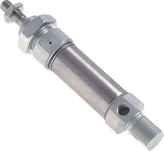 ISO 6432 Mini cilinder, zuiger &Oslash; 16 mm, slag 10 mm, enkelwerkend